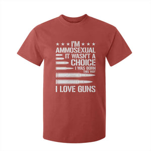 Funny Im Ammosexual T Shirt For Kid American Freedom Second Amendment
