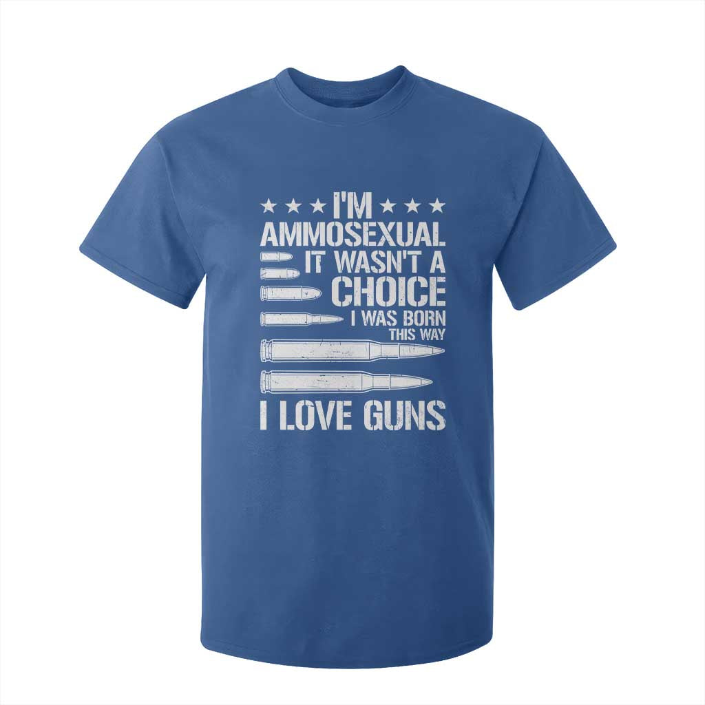 Funny Im Ammosexual T Shirt For Kid American Freedom Second Amendment