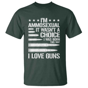Funny Im Ammosexual T Shirt American Freedom Second Amendment