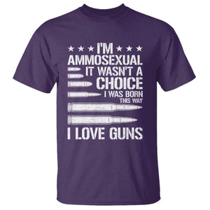 Funny Im Ammosexual T Shirt American Freedom Second Amendment