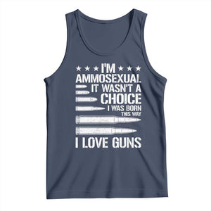 Funny Im Ammosexual Tank Top American Freedom Second Amendment