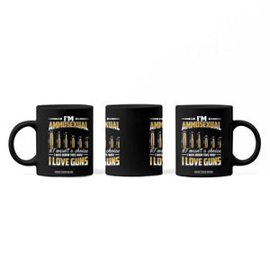Funny Im Ammosexual Coffee Mug Second Amendment Patriotic Freedom Graphic