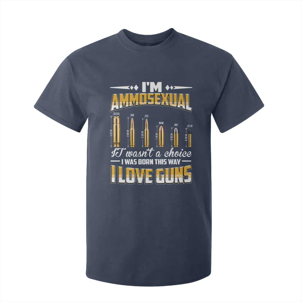 Funny Im Ammosexual T Shirt For Kid Second Amendment Patriotic Freedom Graphic