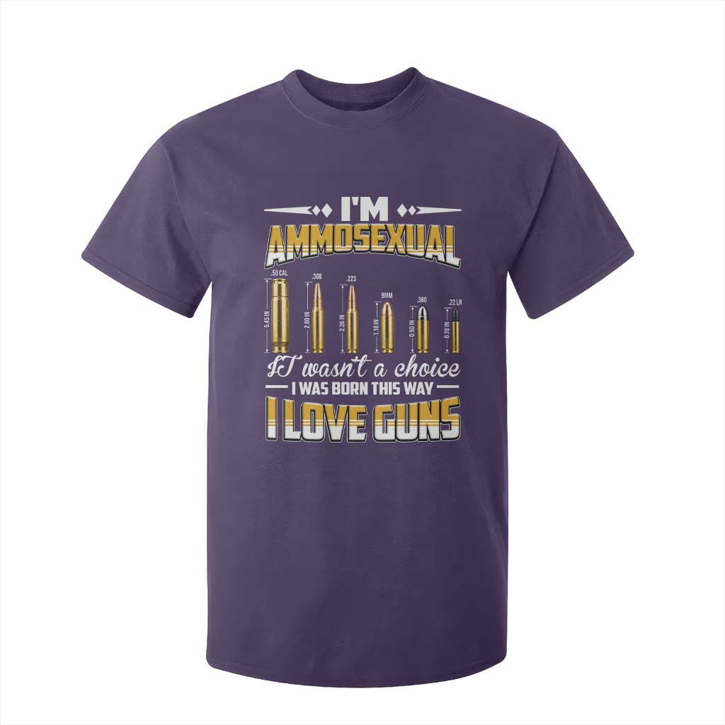 Funny Im Ammosexual T Shirt For Kid Second Amendment Patriotic Freedom Graphic
