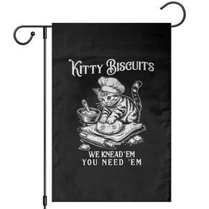 Funny Kitty Biscuits Bakery Garden Flag We Knead Em You Need Em