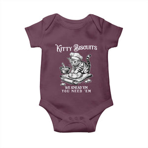 Funny Kitty Biscuits Bakery Baby Onesie We Knead Em You Need Em
