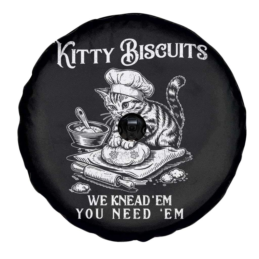 Funny Kitty Biscuits Bakery Spare Tire Cover We Knead Em You Need Em