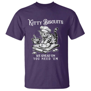 Funny Kitty Biscuits Bakery T Shirt We Knead Em You Need Em