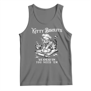 Funny Kitty Biscuits Bakery Tank Top We Knead Em You Need Em