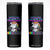 Installing Muscles Please Wait Skinny Tumbler Cute Unicorn Gym Workout Gift TS12 Black Print Your Wear