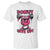 Donut Give Up T Shirt Fitness Motivation For Donut Lovers TS12 White Print Your Wear