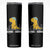 Dino Sore Skinny Tumbler Funny Dinosaur Workout Gift TS12 Black Print Your Wear