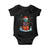 Funny Bowling Christmas Baby Onesie Gift For Bowler TS12 Black Print Your Wear