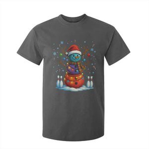 Funny Bowling Christmas T Shirt For Kid Gift For Bowler TS12 Dark Heather Print Your Wear