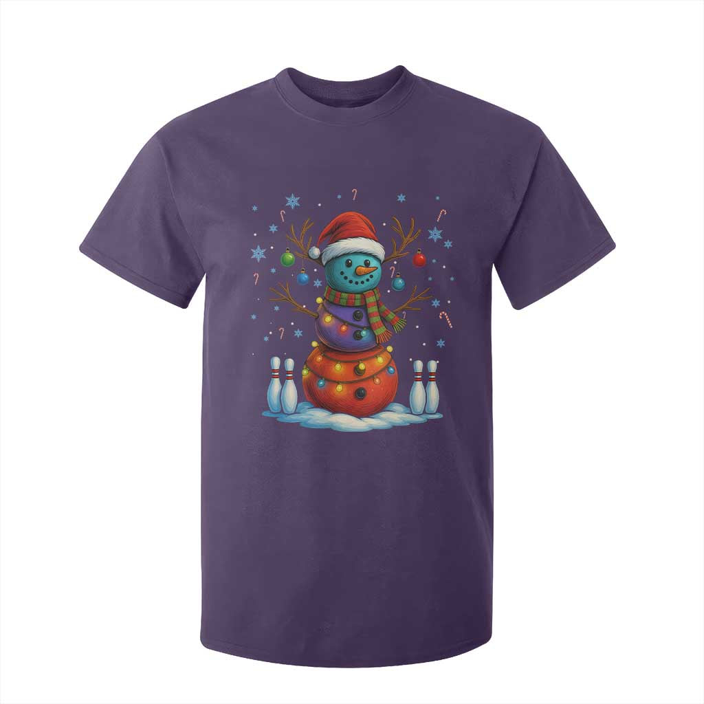 Funny Bowling Christmas T Shirt For Kid Gift For Bowler TS12 Purple Print Your Wear