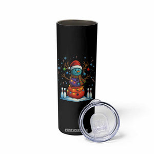 Funny Bowling Christmas Skinny Tumbler Gift For Bowler TS12 Print Your Wear