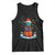Funny Bowling Christmas Tank Top Gift For Bowler TS12 Black Print Your Wear