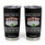 Rollin With My Snowmies Tumbler Cup Funny Christmas Bowling Ugly Sweater Gift TS12 Black Print Your Wear