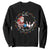 Rollin With My Snowmies Sweatshirt Bowling Xmas Gift TS12 Black Print Your Wear