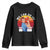 Feminist Bowling Youth Sweatshirt We Can Do It TS12 Black Print Your Wear