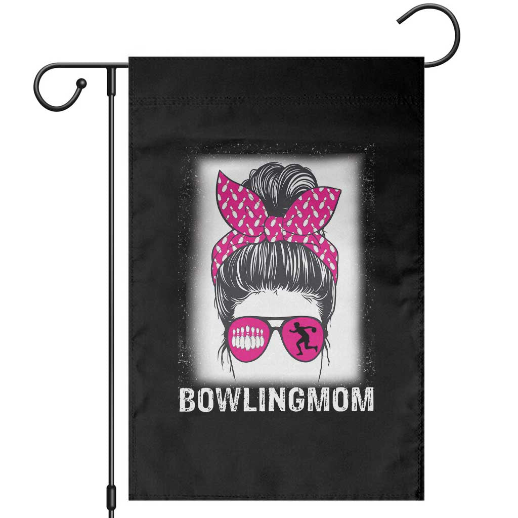 Bowling Mom Life Garden Flag Funny Bowler Gift TS12 Black Print Your Wear