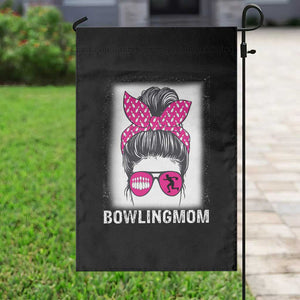 Bowling Mom Life Garden Flag Funny Bowler Gift - Print Your Wear