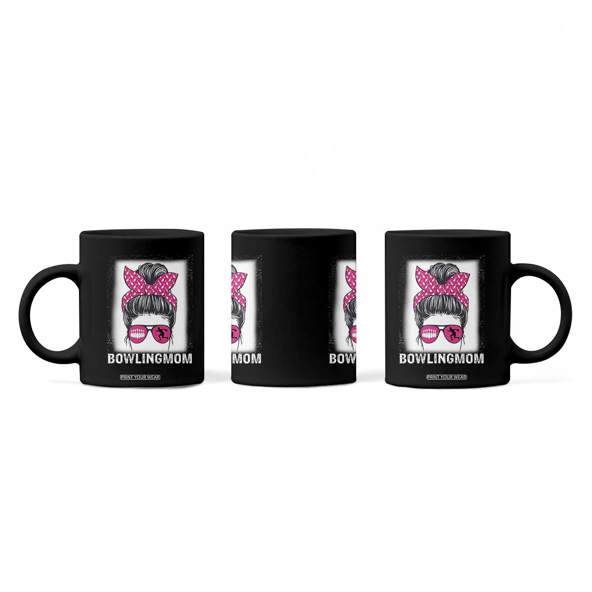 Bowling Mom Life Coffee Mug Funny Bowler Gift TS12 Print Your Wear