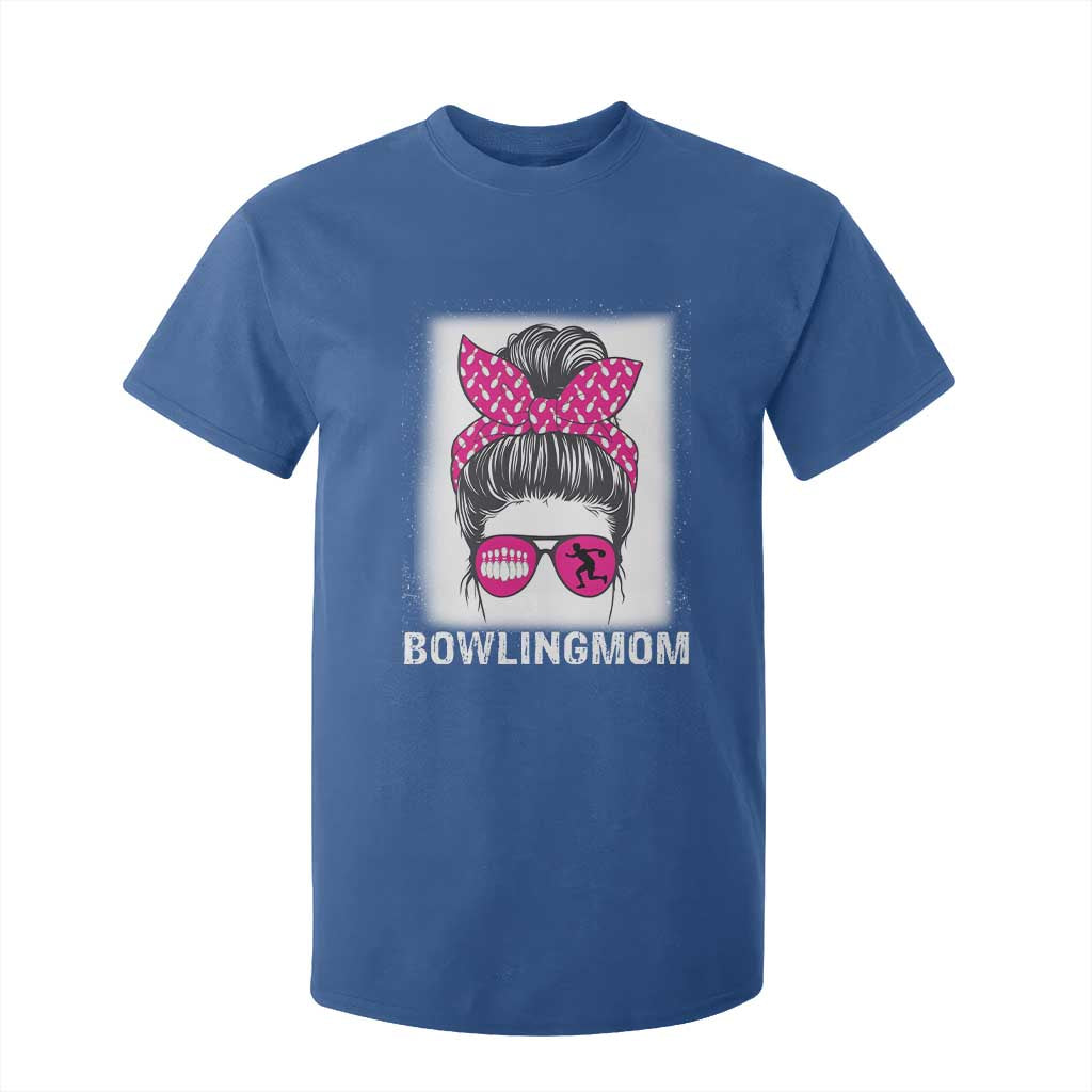 Bowling Mom Life T Shirt For Kid Funny Bowler Gift TS12 Royal Blue Print Your Wear