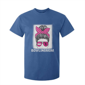 Bowling Mom Life T Shirt For Kid Funny Bowler Gift TS12 Royal Blue Print Your Wear