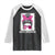 Bowling Mom Life Raglan Shirt Funny Bowler Gift TS12 Black White Print Your Wear