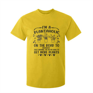 Funny Plant Lover T Shirt For Kid Im A Plantaholic On My Way To Get More Plants TS12 Daisy Print Your Wear