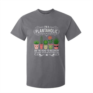 Funny Plantaholic T Shirt For Kid Im On My Way To Get More Plants TS12 Charcoal Print Your Wear