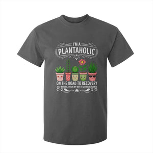Funny Plantaholic T Shirt For Kid Im On My Way To Get More Plants TS12 Dark Heather Print Your Wear