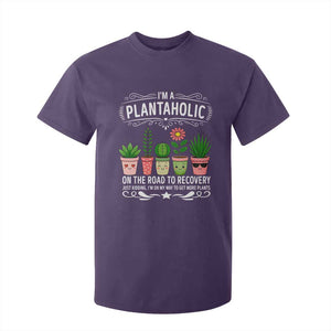 Funny Plantaholic T Shirt For Kid Im On My Way To Get More Plants TS12 Purple Print Your Wear