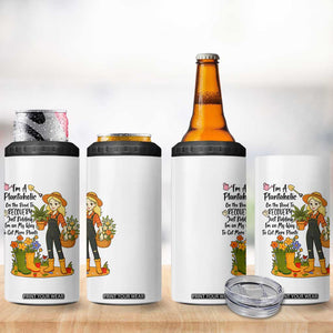 Plantaholic 4 in 1 Can Cooler Tumbler Im On My Way To Get More Plants TS12 Print Your Wear