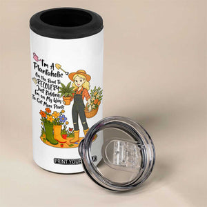 Plantaholic 4 in 1 Can Cooler Tumbler Im On My Way To Get More Plants TS12 Print Your Wear