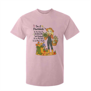 Plantaholic T Shirt For Kid Im On My Way To Get More Plants TS12 Light Pink Print Your Wear