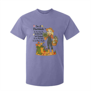 Plantaholic T Shirt For Kid Im On My Way To Get More Plants TS12 Violet Print Your Wear