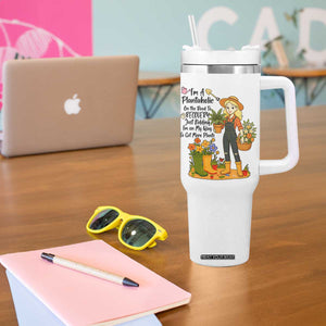 Plantaholic Tumbler With Handle Im On My Way To Get More Plants TS12 Print Your Wear