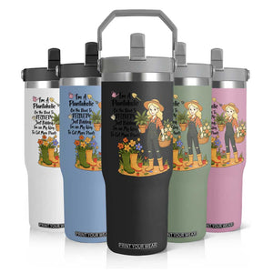 Plantaholic Flip Straw Tumbler Im On My Way To Get More Plants TS12 Print Your Wear