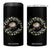 Gardening Lover Gift 4 in 1 Can Cooler Tumbler Life Is Better In The Garden TS12 One Size: 16 oz Black Print Your Wear