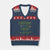 Gardening Is My Therapy V-Neck Knit Sweater Vest Funny Plant Lover TS12 Navy Red Print Your Wear