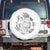Gardening Lover Humor Spare Tire Cover I Will Be In My Office TS12 No hole White Print Your Wear