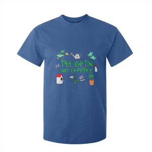I Will Be In My Office T Shirt For Kid Funny Gift For Gardener TS12 Royal Blue Print Your Wear