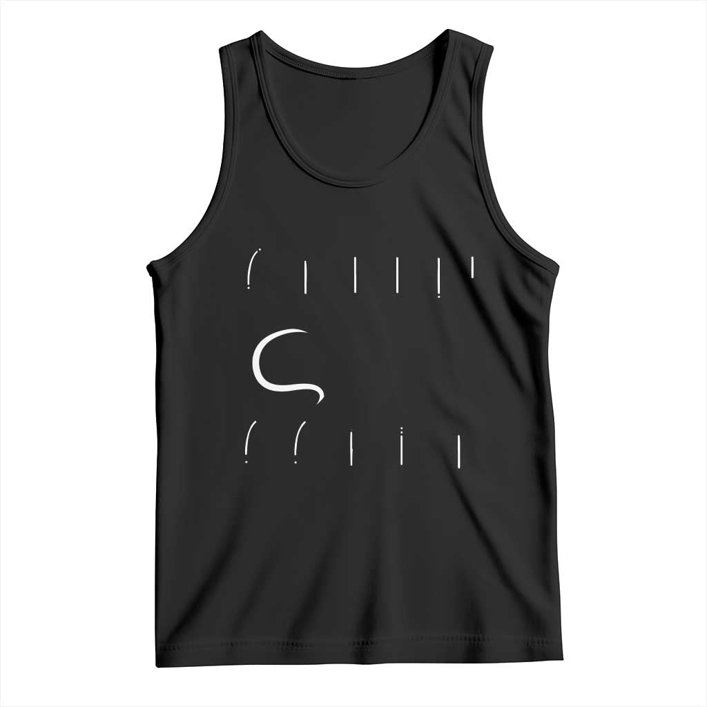 Funny Tennis Lover Gift Tank Top Queen Of The Court TS12 Black Print Your Wear