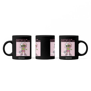 Queen Of The Court Coffee Mug Funny Tennis Player Gift For Women TS12 Print Your Wear