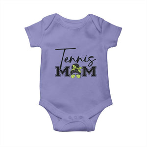 Funny Tennis Player Gift For Tennis Mom Baby Onesie TS12 Violet Print Your Wear