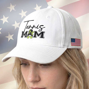 Funny Tennis Player Gift For Tennis Mom Baseball Cap TS12 Print Your Wear