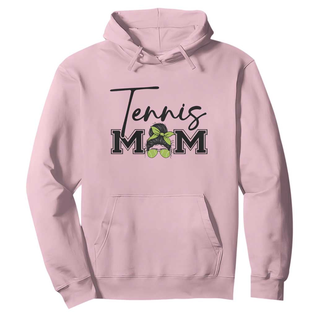 Funny Tennis Player Gift For Tennis Mom Hoodie TS12 Light Pink Print Your Wear