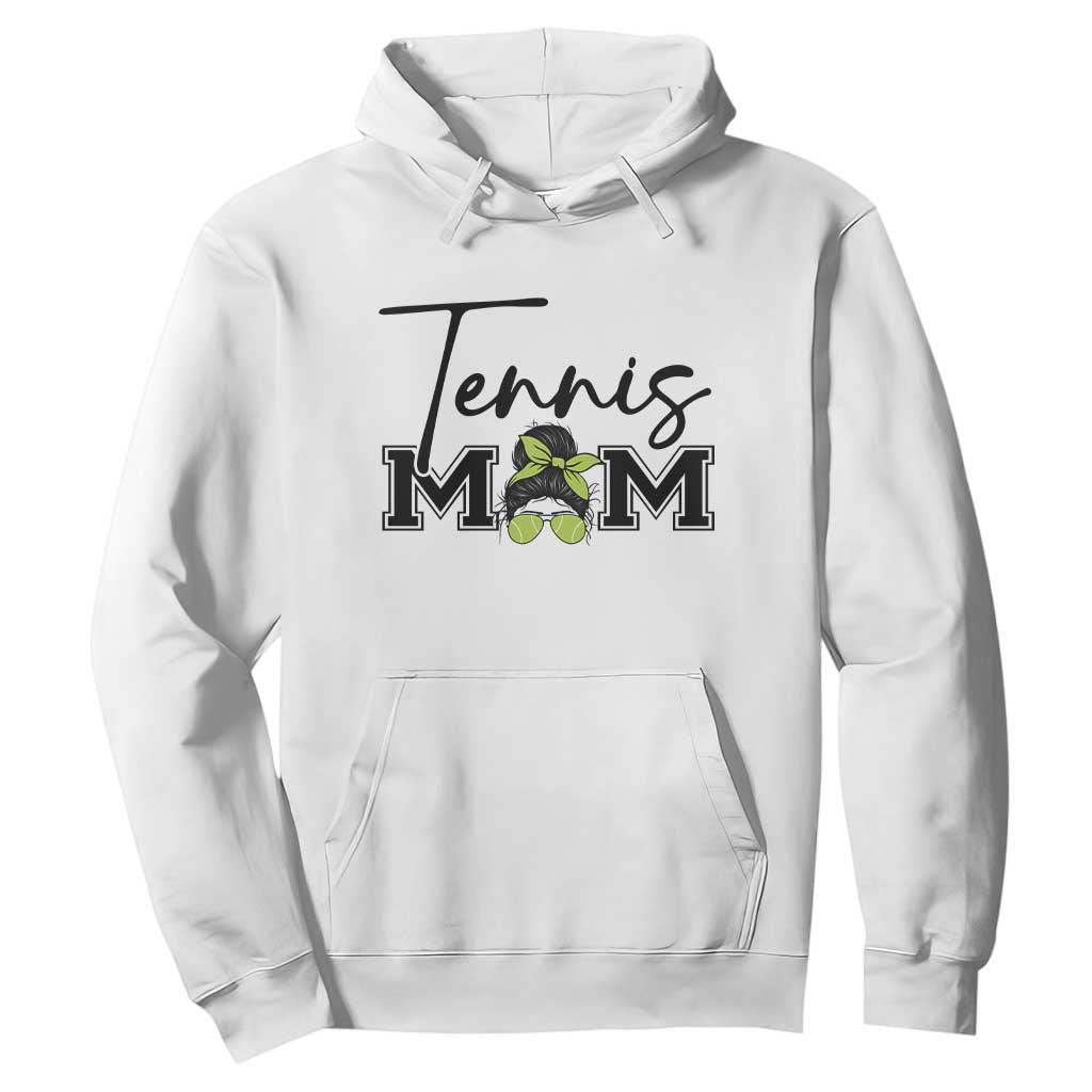 Funny Tennis Player Gift For Tennis Mom Hoodie TS12 White Print Your Wear
